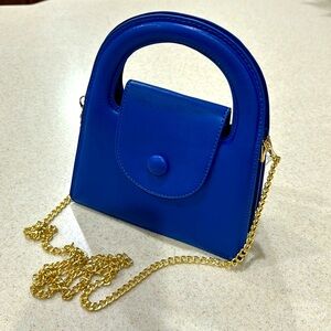 Royal blue cross body